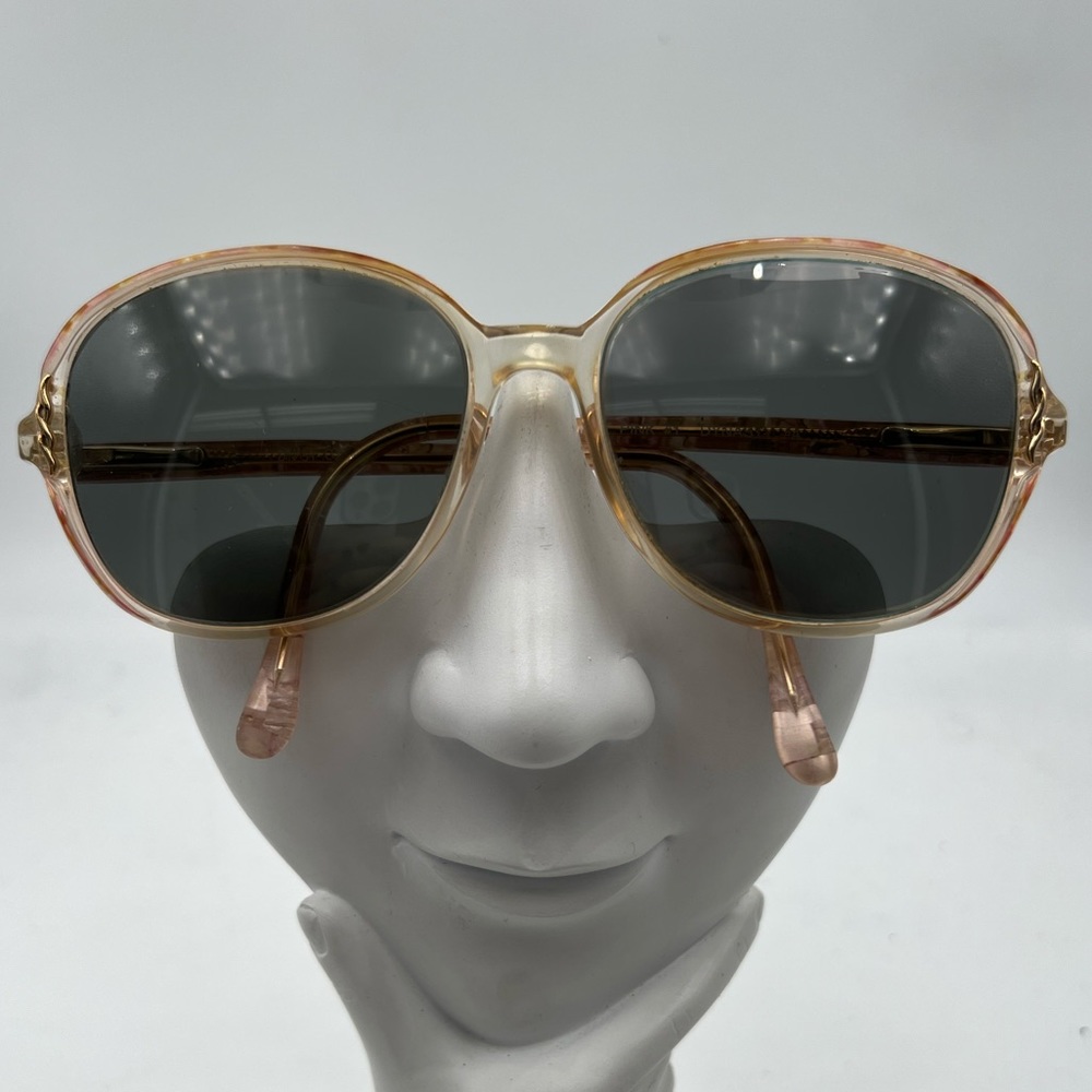 Vintage Dynasty Pink Oval Sunglasses Frames #4